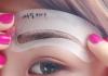 What are eyebrow stencils for and how to use them correctly?