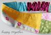 Do-it-yourself headband made of fabric: how to sew a headband in the pin-up style, a headband from children's nylon tights, as well as several design options for soft accessories Shiny headband with stones